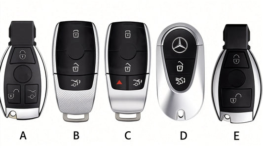 KAKAVY Top Grain Leather Mercedes Key Case detail image 2
