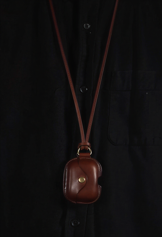 KAKAVY Premium Genuine Leather Airpods Case detail image 2