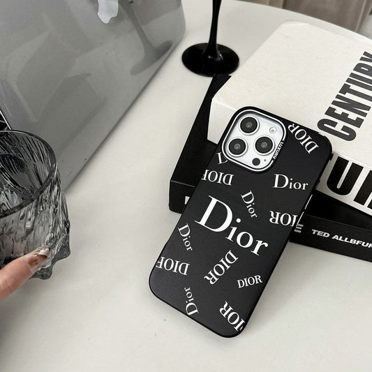 Mode zwart iPhone-hoesje
