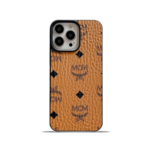 Coque iPhone MCM Jaune-MCK240603