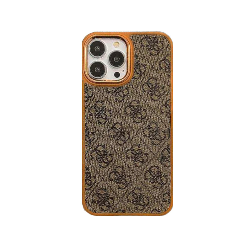 Keltainen Luxury iPhone-kotelo-MD231025