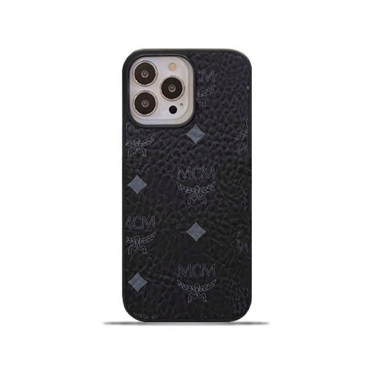Coque iPhone MCM Noir-MCK240603