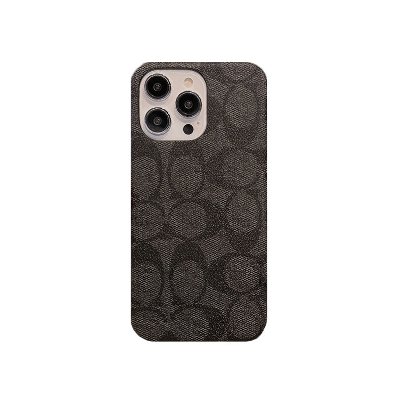 Klasické klasické pouzdro na iPhone hnědé -JDK241426