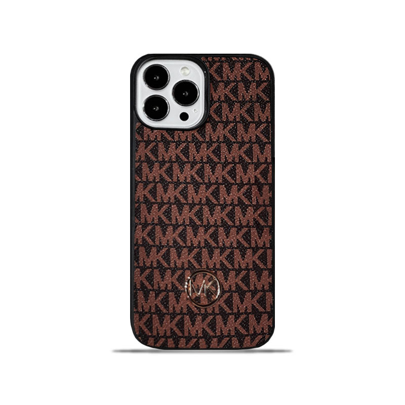 Ylellinen iPhone-kotelo Ruskea-MKK240603