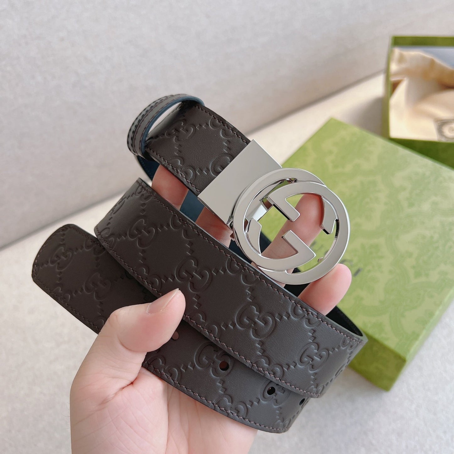 Ceinture GG pour hommes