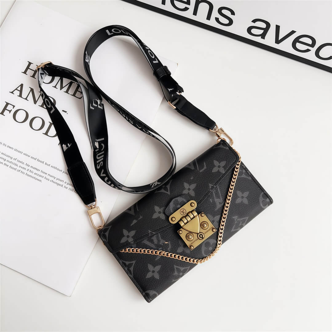 Bőr Crossbody - ihlette iPhone tok kártyatartóval