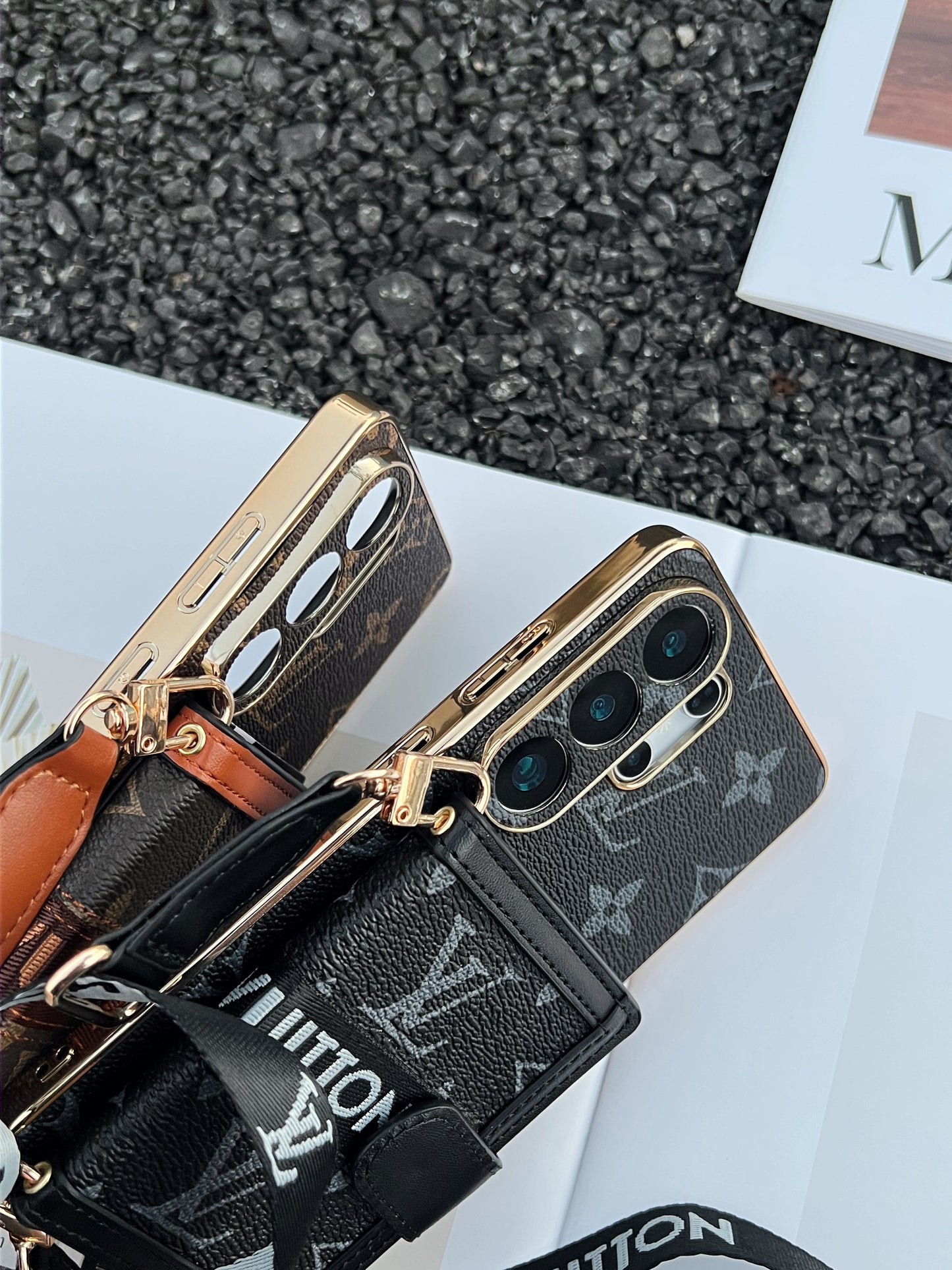 Luxury Samsung Phone Case | Phone & Card Holder in One