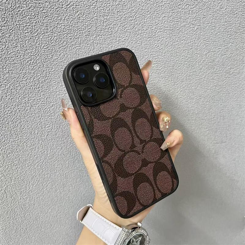 Weiche iPhone-Schutzhülle mit Lederstruktur
