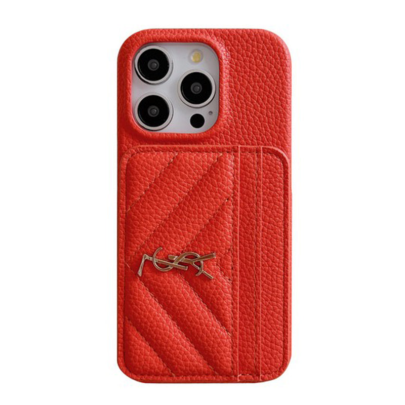セイント カードバッグ レザー iPhone ケース