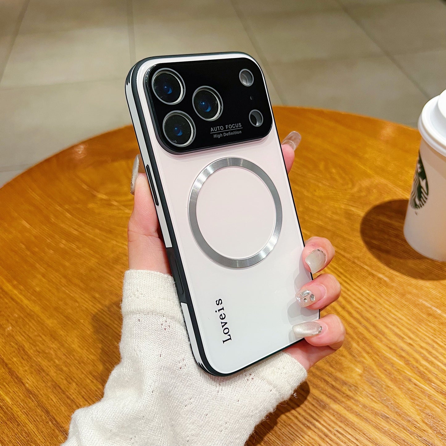 MagSafe mágneses gradiens telefontok lencsevédelemmel