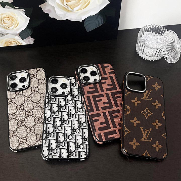 جراب iPhone محيطي بقماش لامع من Luxe Fabric Sparkle