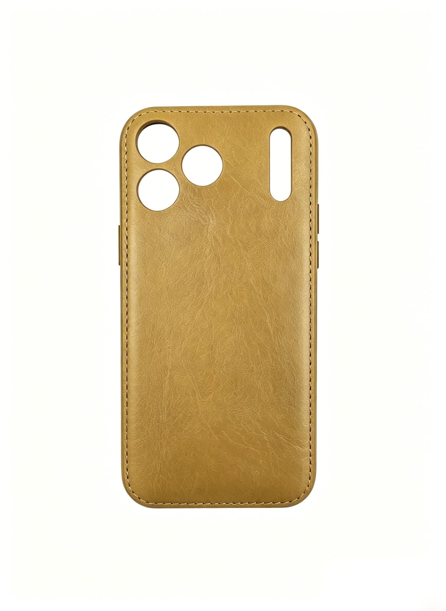 Kakavy Handcrafted Vegetable-Tanned Leather iPhone Case - Vintage Patina Edition detail image 4
