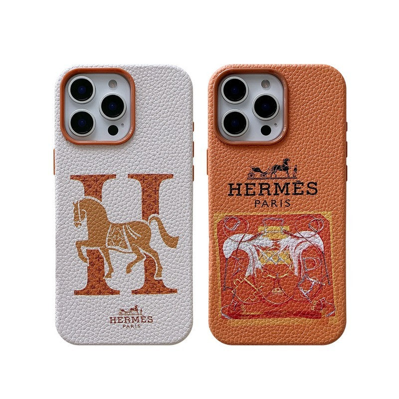 Klasické kožené pouzdro na iPhone