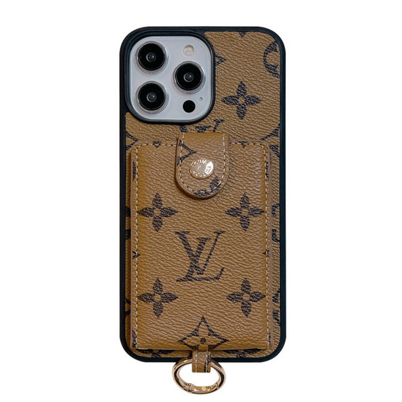 高級カードバッグ クラシックカラー iPhone ケース