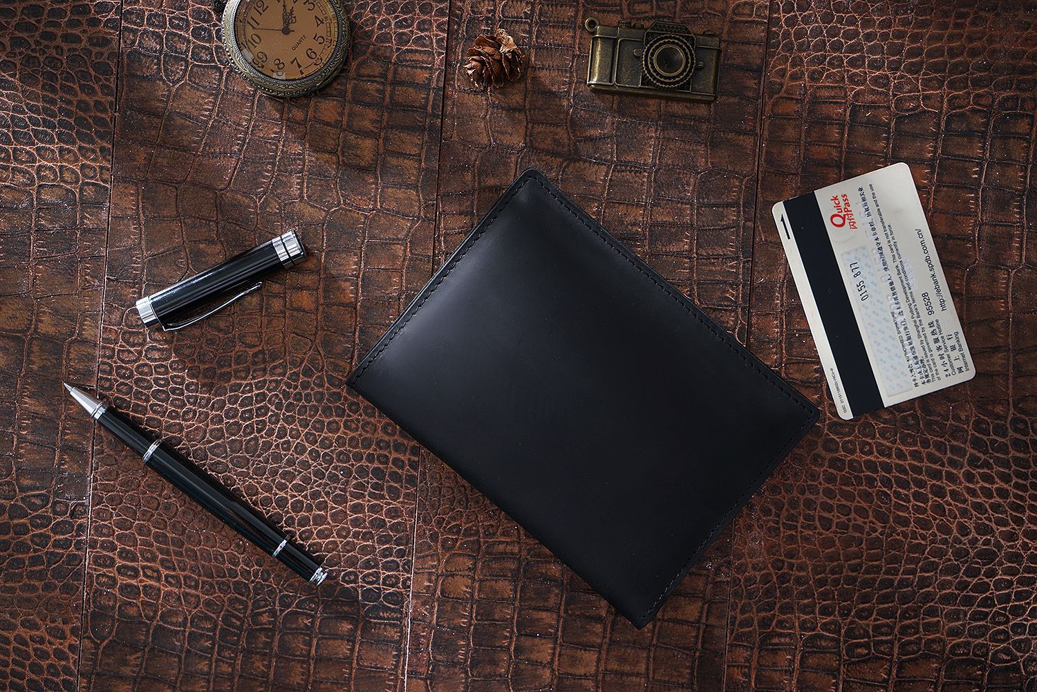 KAKAVY Handmade Genuine Leather Passport Holder detail image 9
