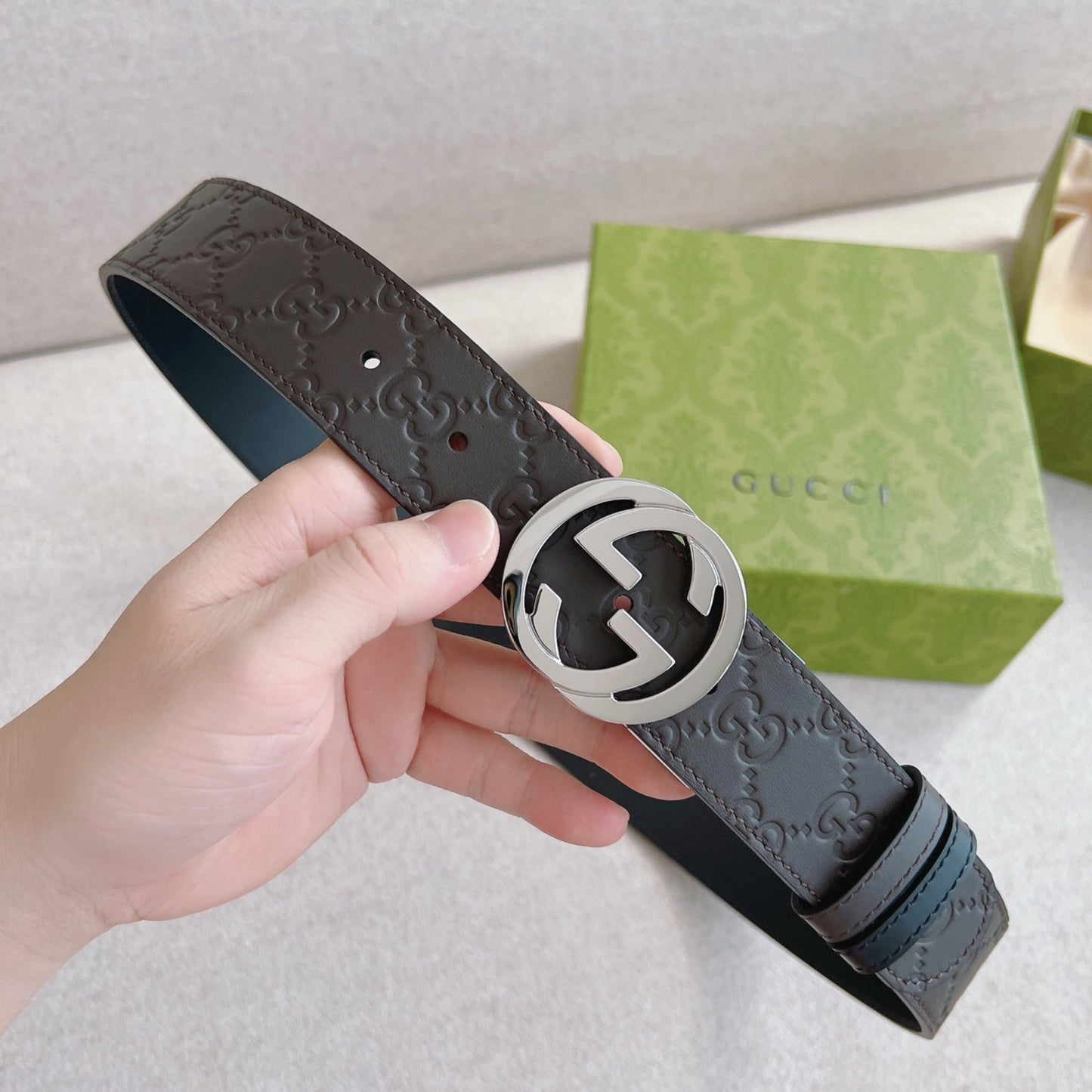Ceinture GG pour hommes