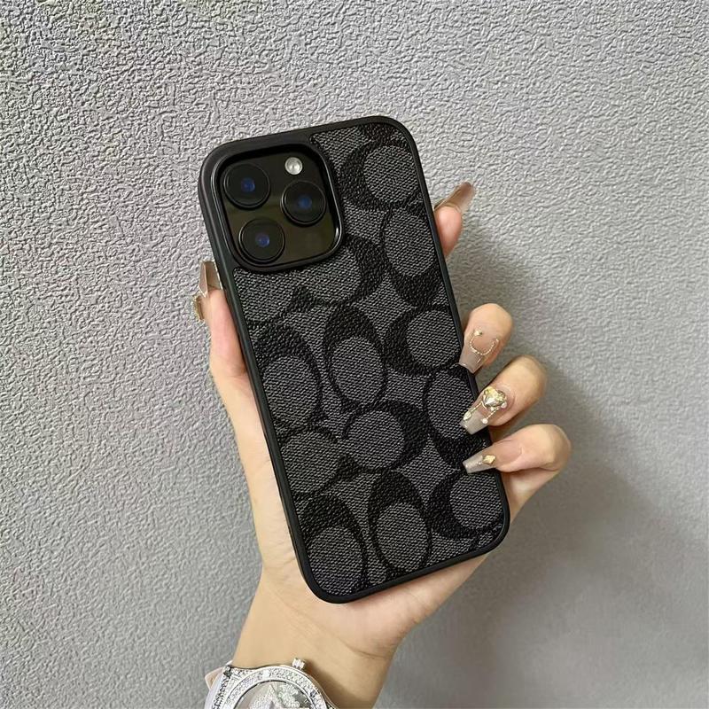 Weiche iPhone-Schutzhülle mit Lederstruktur