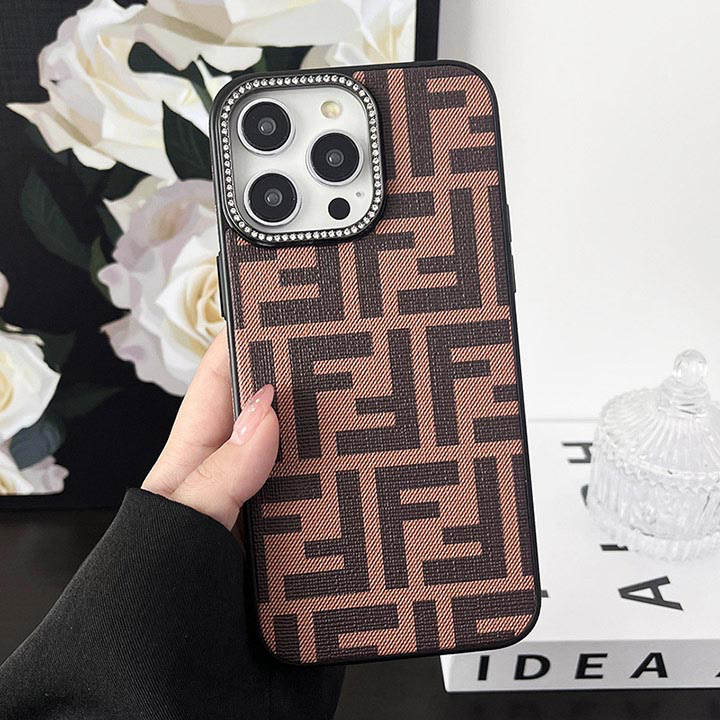 جراب iPhone محيطي بقماش لامع من Luxe Fabric Sparkle