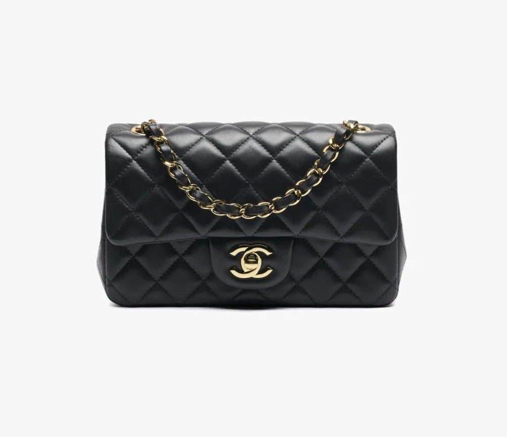 Borsa tascabile trapuntata classica CL-Luxury | Mini borsa a tracolla con catena alla moda