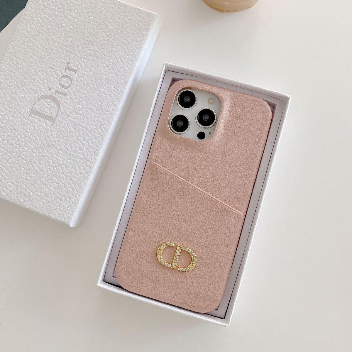 Módní kožené pouzdro na iPhone