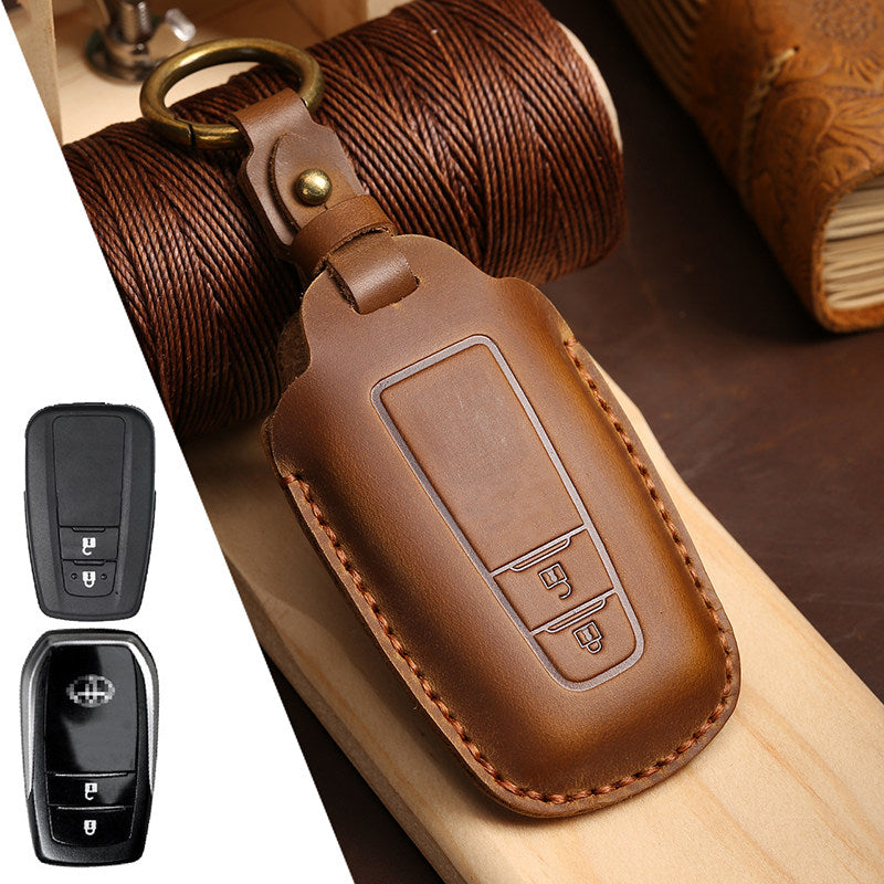 KAKAVY Top Grain Leather Toyota key Case detail image 3