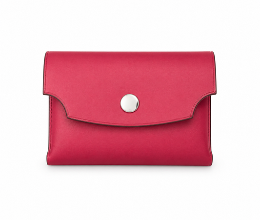KAKAVY Handcrafted Full-Grain Leather Snap Wallet product image