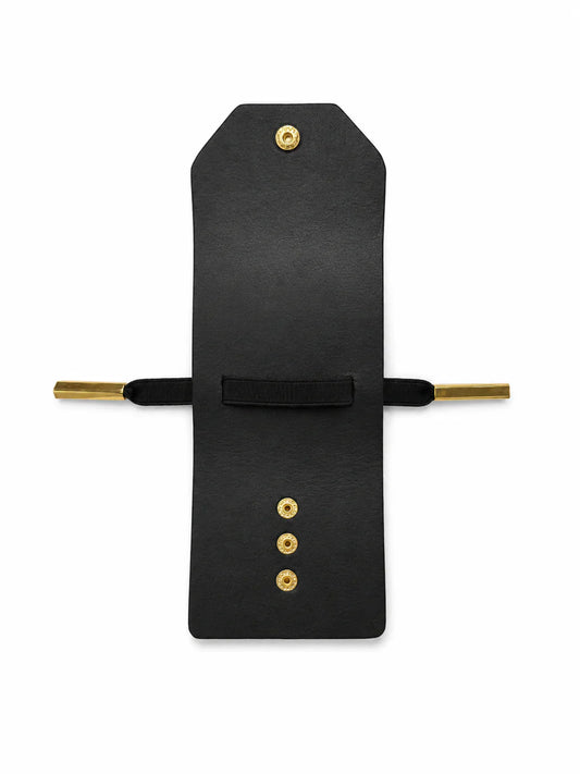 KAKAVY Handcrafted Leather Cash Wrap Wallet - Slim, Minimal, Essential detail image 2