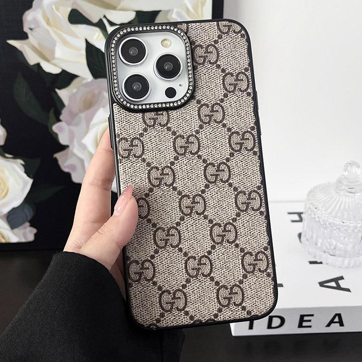 جراب iPhone محيطي بقماش لامع من Luxe Fabric Sparkle