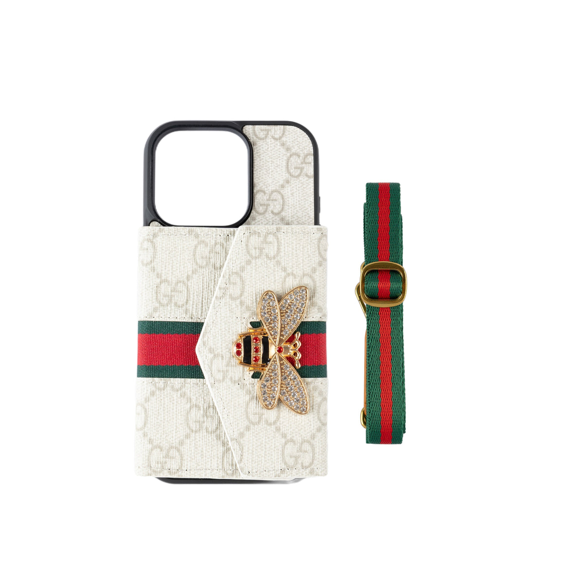 Husă Premium Advanced Crossbody pentru iPhone cu suport pentru card & Curea de umăr