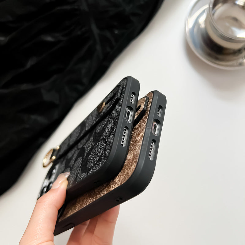 Klasický kryt na iPhone s držákem Coffee-SW240330