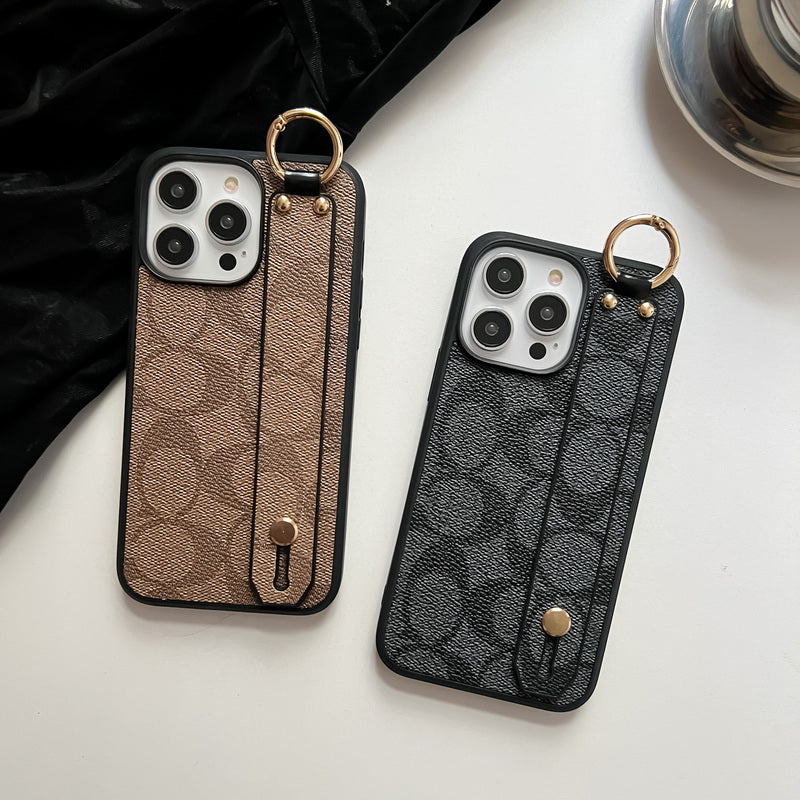 Klasický kryt na iPhone s držákem Coffee-SW240330