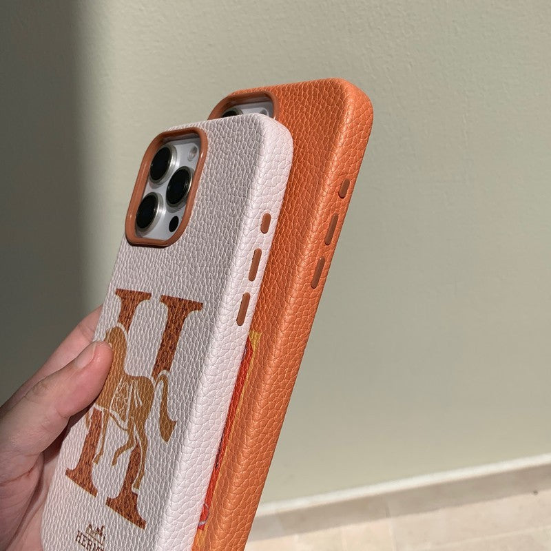 Klasické kožené pouzdro na iPhone