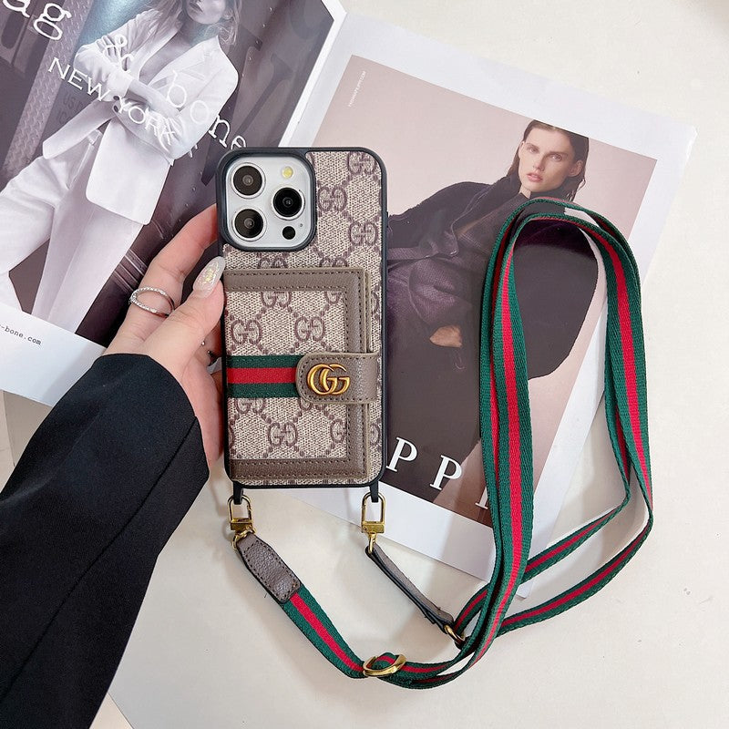 Premium Card Bag Crossbody pouzdro na iPhone