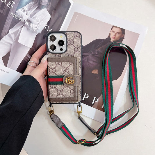 Premium Card Bag Crossbody pouzdro na iPhone