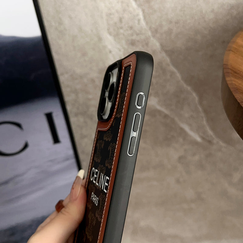Módní pouzdro na iPhone z kůže 16