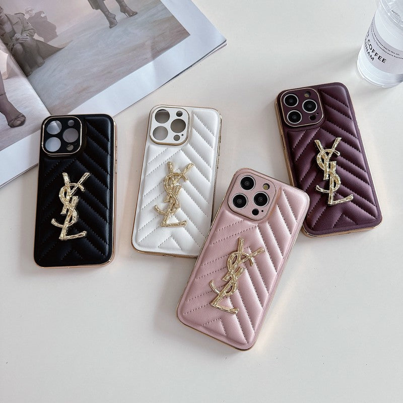 Saint Color Leather iPhone-deksel