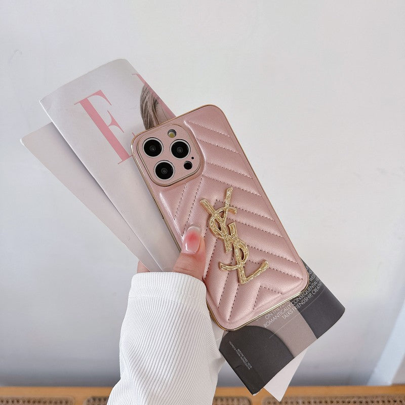Saint Color Leather iPhone-deksel