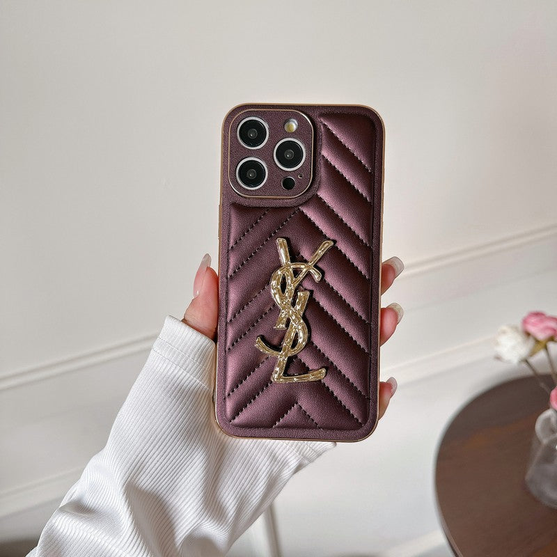 Saint Color Leather iPhone-deksel