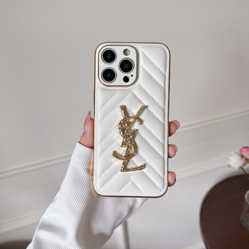 Saint Color Leather iPhone-deksel