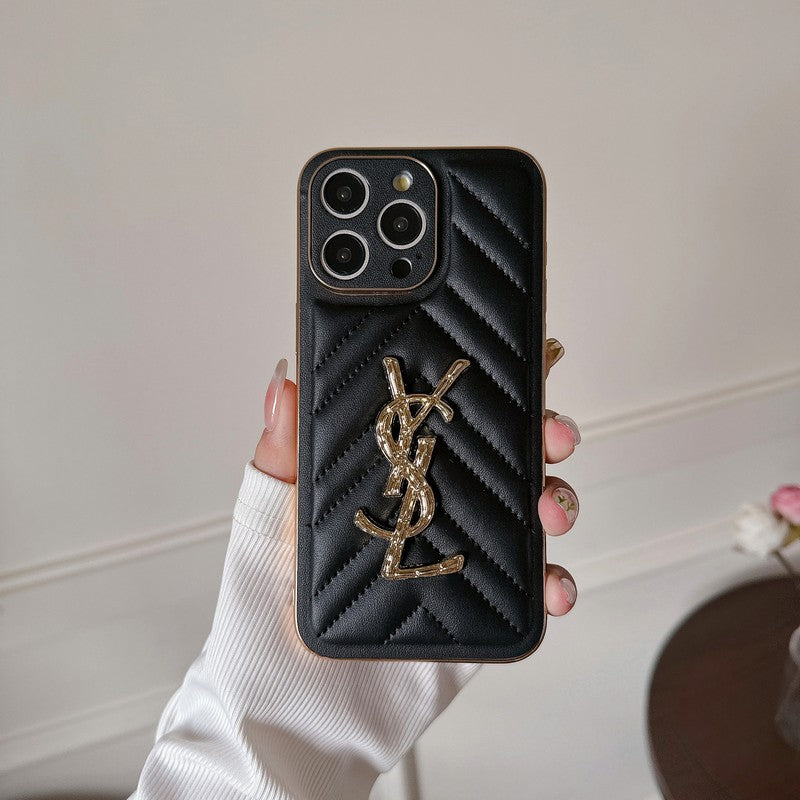 Saint Color Leather iPhone-deksel