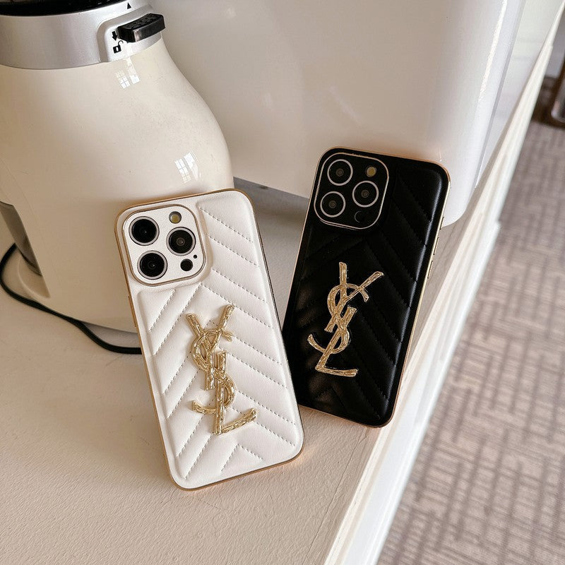Saint Color Leather iPhone-deksel