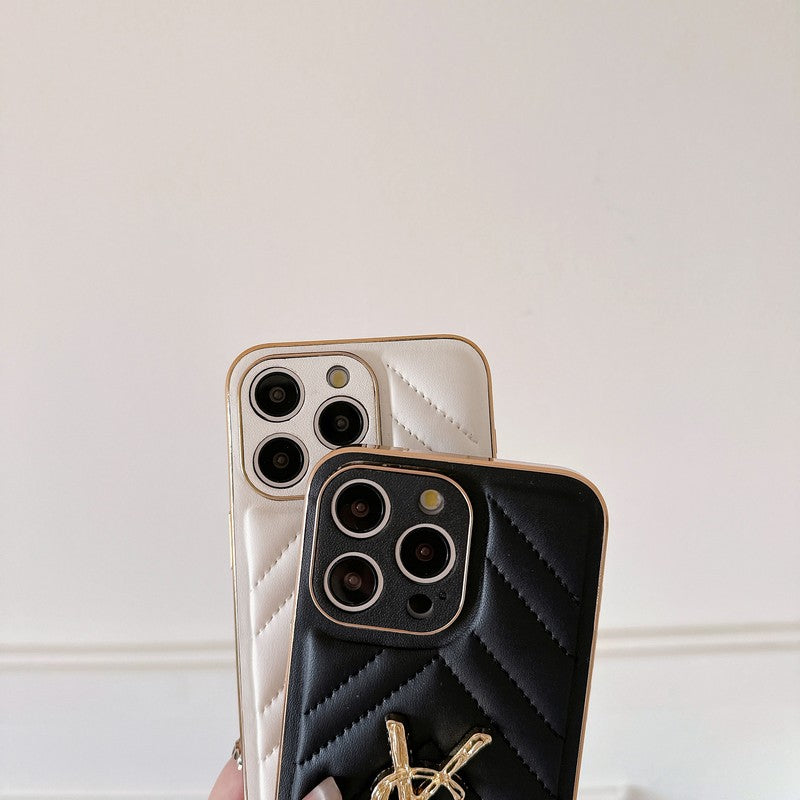 Saint Color Leather iPhone-deksel