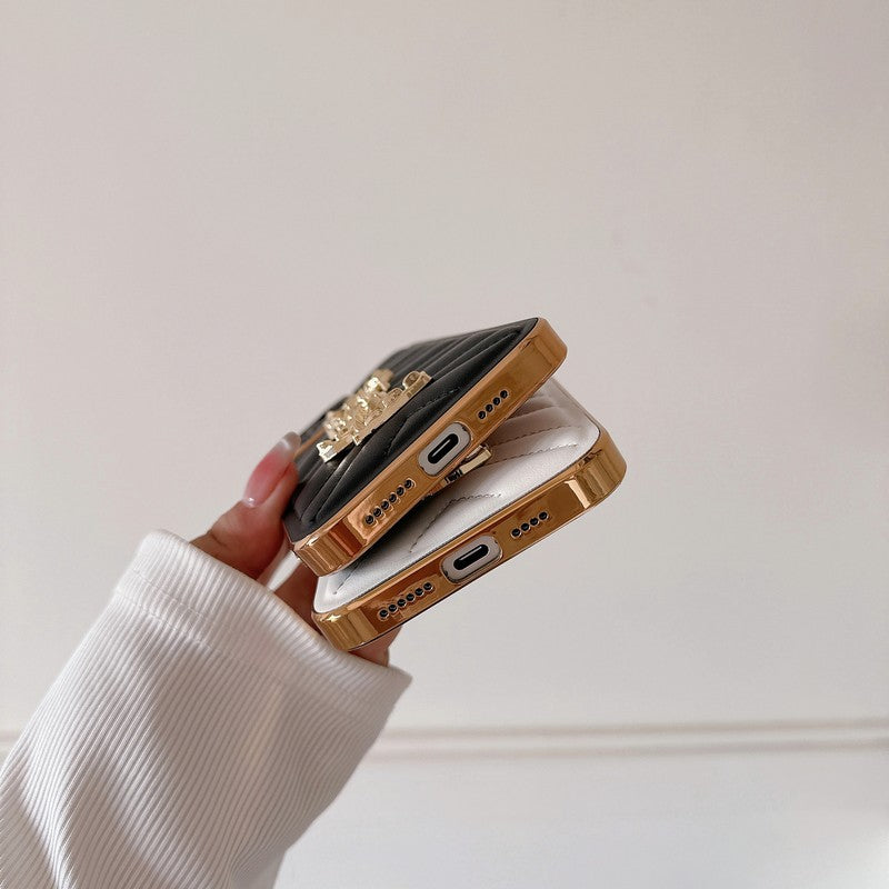 Saint Color Leather iPhone-deksel