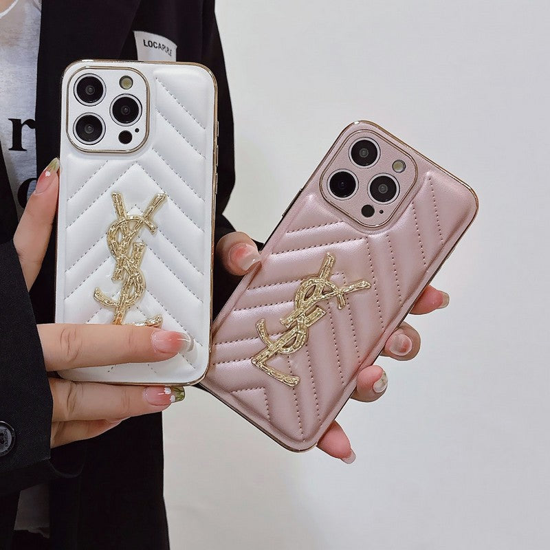 Saint Color Leather iPhone-deksel