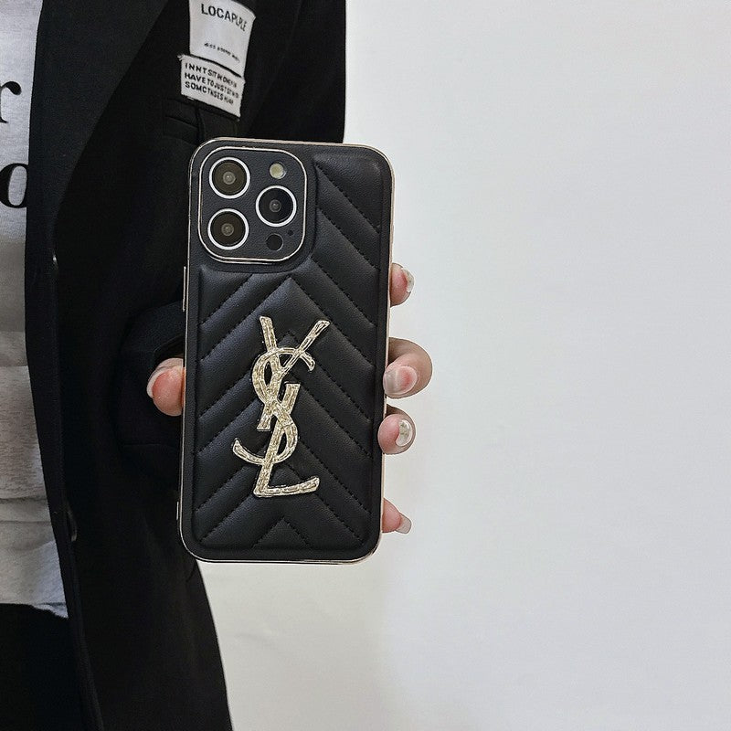 Saint Color Leather iPhone-deksel