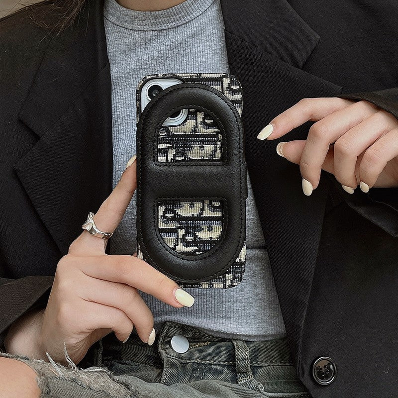 Fashion Bracket Card Bag Puzdro na iPhone