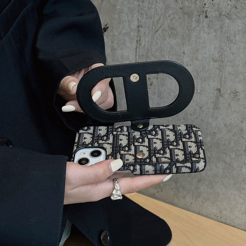 Fashion Bracket Card Bag Puzdro na iPhone