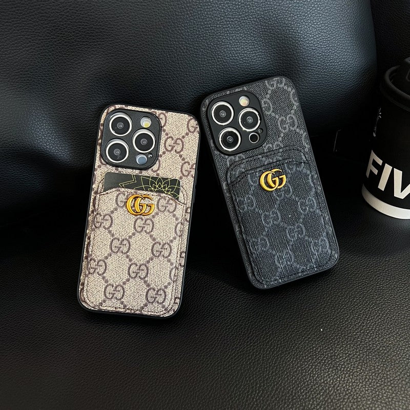 Premium Kaarttas Klassiek iPhone-hoesje