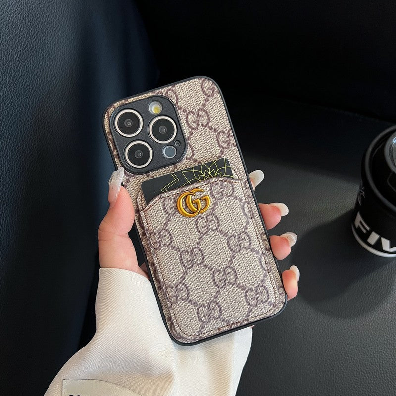 Premium Kaarttas Klassiek iPhone-hoesje