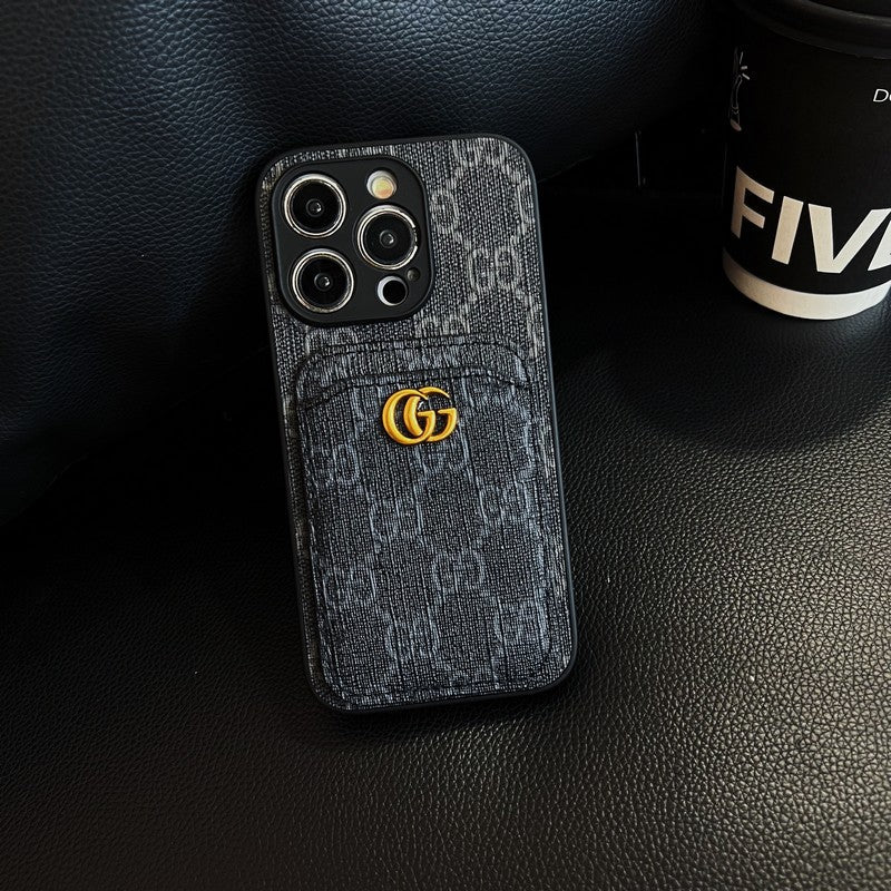 Premium Kaarttas Klassiek iPhone-hoesje